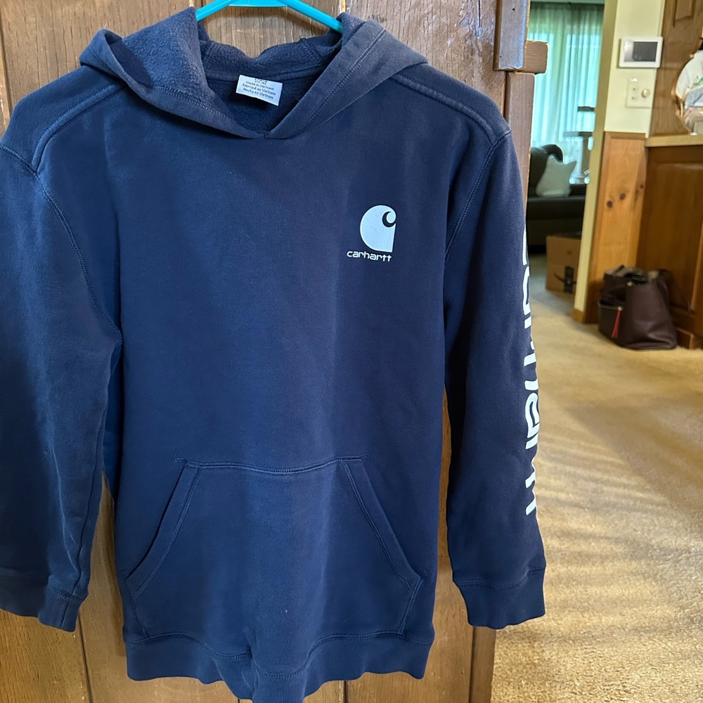 Kids Carhartt hoodie. Size 14-16.